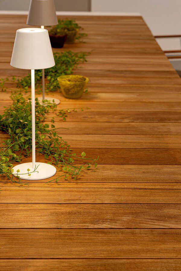 CAMERON Tisch 228-294 x 100 x H75 cm weiß – Bild 9