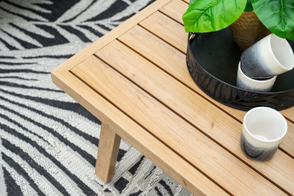 Decala Lounge light teak alu / taupe – Bild 8