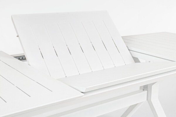 KENYON Tisch 180-240 x 100 x H76 cm weiß – Bild 8