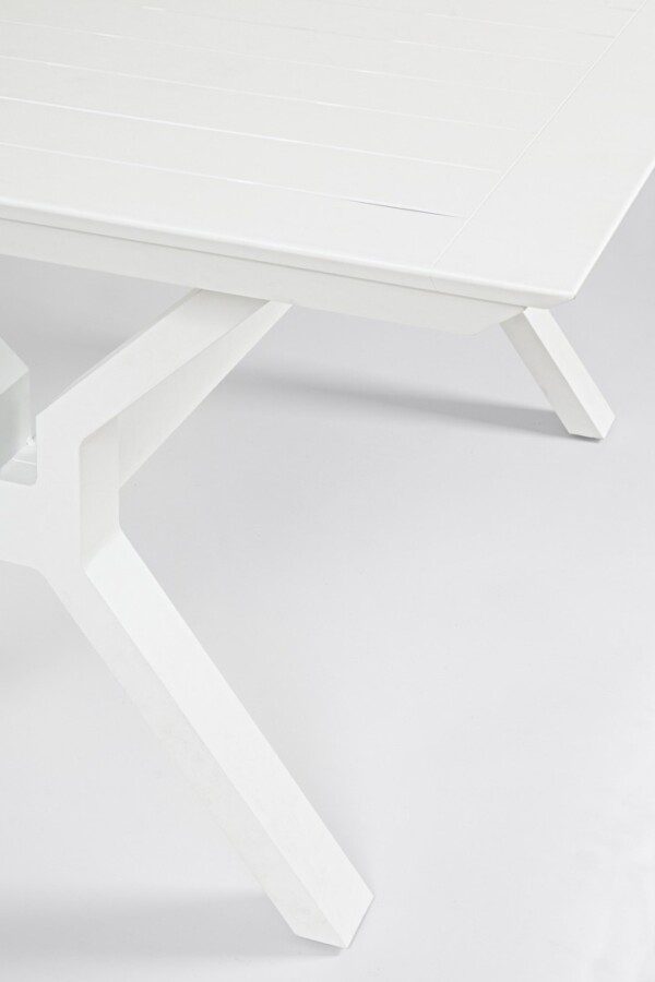 KENYON Tisch 180-240 x 100 x H76 cm weiß – Bild 9