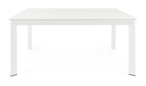 KONNOR Tisch 110-160 x 160 x H77.5 cm weiß – Bild 4