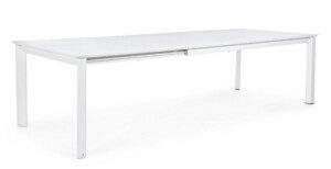 KONNOR Tisch 200-300 x 110 x H76 cm weiß