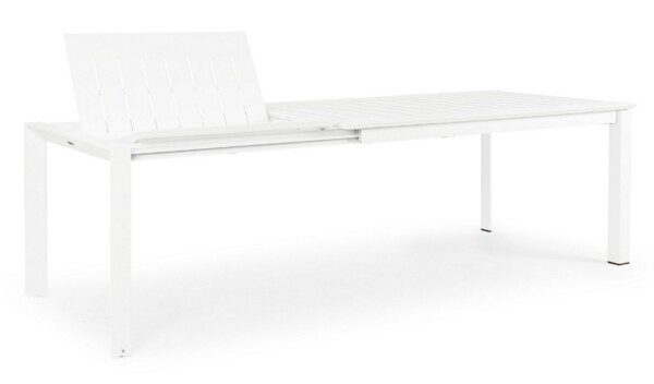 KONNOR Tisch 160-240 x 100 x H76 cm weiß – Bild 6