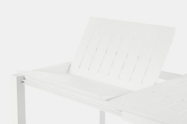 KONNOR Tisch 160-240 x 100 x H76 cm weiß – Bild 8