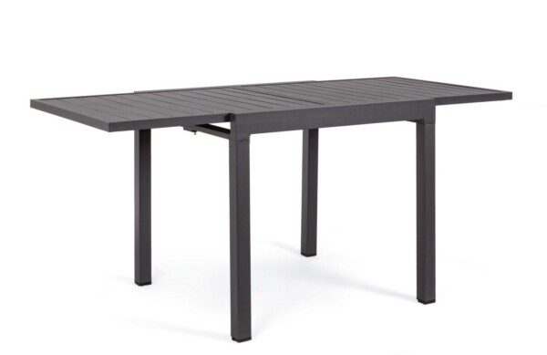 PELAGIUS Tisch 83-166 x 80 x H75 cm anthrazit