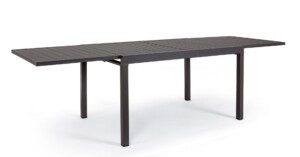 PELAGIUS Tisch 135-270 x 90 x H75 cm anthrazit