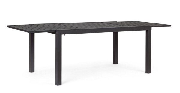 HILDE Tisch 160-240 x 90 x H75 cm anthrazit