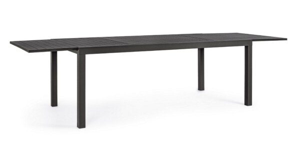 HILDE Tisch 200-300 x 100 x H75 cm anthrazit