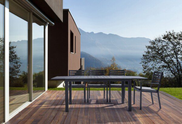HILDE Tisch 160-240 x 90 x H75 cm anthrazit – Bild 10