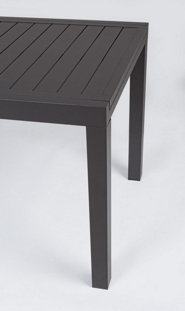 HILDE Tisch 160-240 x 90 x H75 cm anthrazit – Bild 7