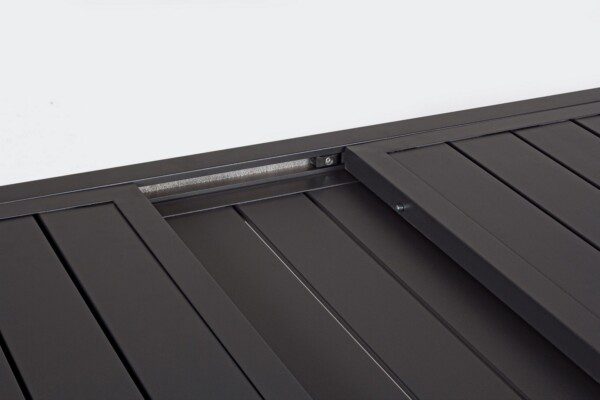 HILDE Tisch 160-240 x 90 x H75 cm anthrazit – Bild 8