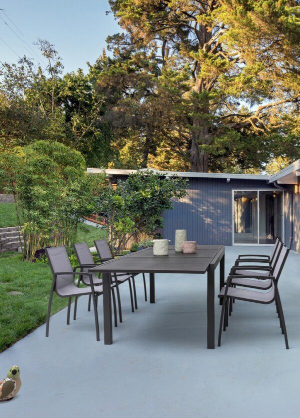 HILDE Tisch 200-300 x 100 x H75 cm anthrazit – Bild 10