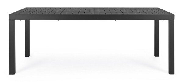 HILDE Tisch 200-300 x 100 x H75 cm anthrazit – Bild 4