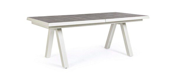 KRION Tisch 205-265 x 103 x H78 cm sand – Bild 2