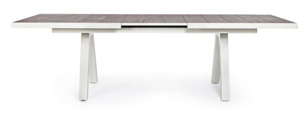 KRION Tisch 205-265 x 103 x H78 cm sand – Bild 3