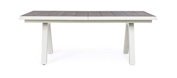 KRION Tisch 205-265 x 103 x H78 cm sand – Bild 4