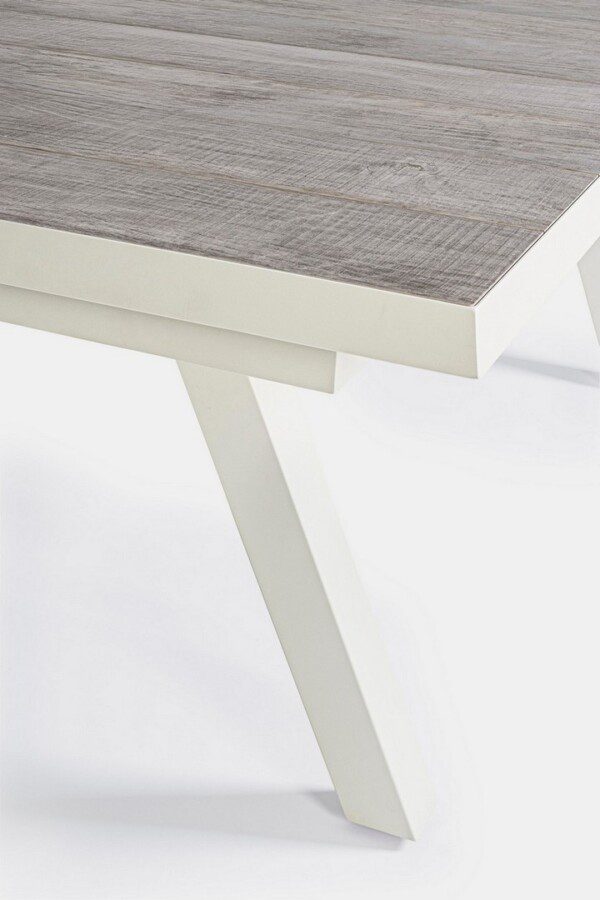 KRION Tisch 205-265 x 103 x H78 cm sand – Bild 7