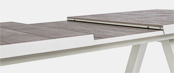 KRION Tisch 205-265 x 103 x H78 cm sand – Bild 9