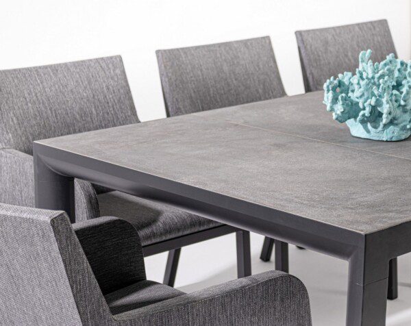 MASON Tisch 220 x 100 x H74 cm anthrazit – Bild 6