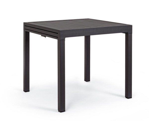 PELAGIUS Tisch 83-166 x 80 x H75 cm anthrazit – Bild 6