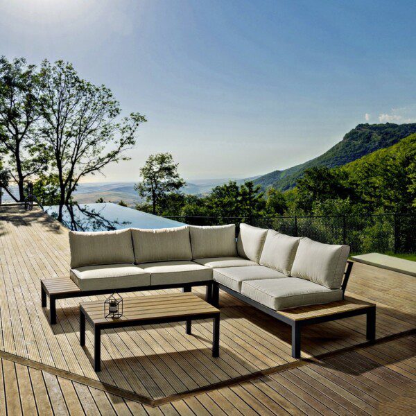 ELIAS Lounge anthrazit / sand – Bild 10