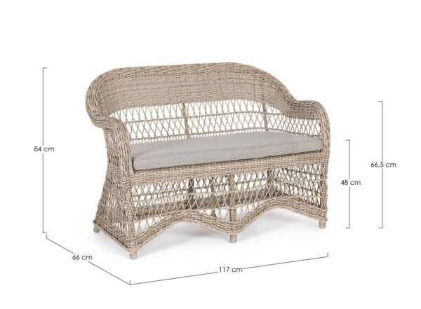 JUPITER NEW Sofa natur / beige – Bild 7