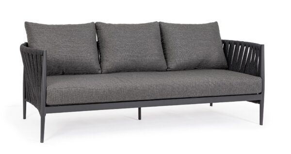 JACINTA Sofa anthrazit