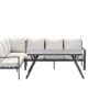 Sergio Lounge carbon black / desert sand