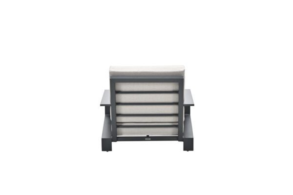 Lincoln Lounge Stuhl carbon black / desert sand – Bild 5