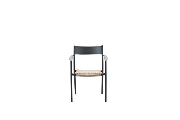 Richmond Stuhl carbon black / natural – Bild 2