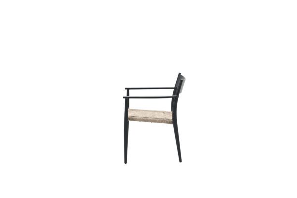 Richmond Stuhl carbon black / natural – Bild 4