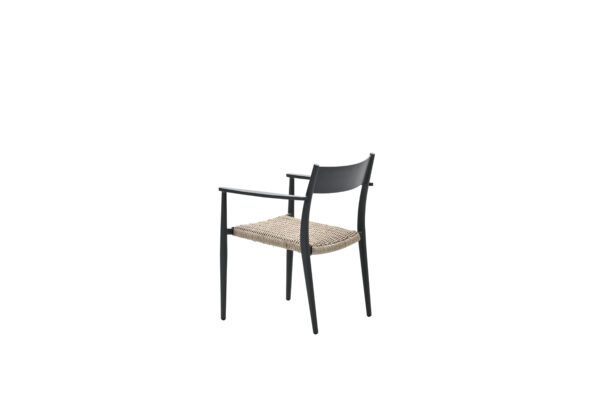 Richmond Stuhl carbon black / natural – Bild 5