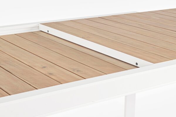 BELMAR Tisch 220 – 340 x 100 x H75 cm weiß – Bild 8