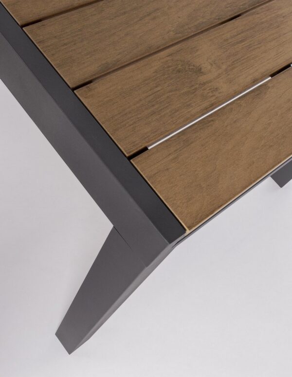 ELIAS Tisch 140 – 200 x 90 x H75 cm anthrazit – Bild 7