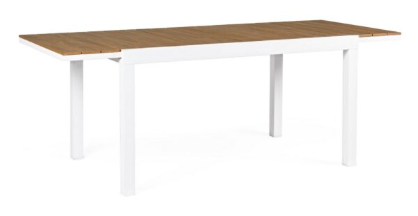 ELIAS Tisch 140 – 200 x 90 x H75 cm weiß – Bild 2