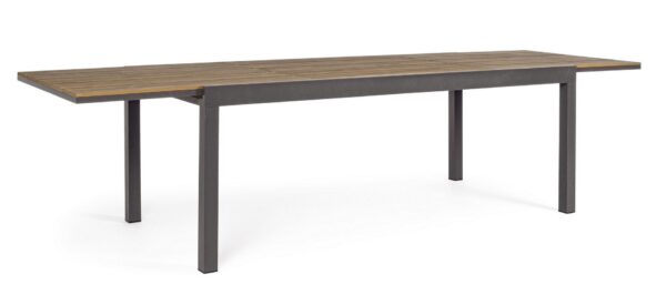 ELIAS Tisch 200 – 300 x 95 x H74 cm anthrazit – Bild 2