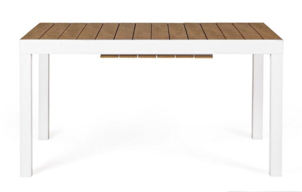 ELIAS Tisch 140 – 200 x 90 x H75 cm weiß – Bild 3