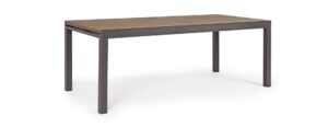 ELIAS Tisch 200 – 300 x 95 x H74 cm anthrazit