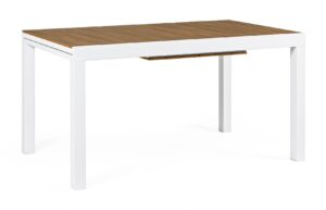 ELIAS Tisch 140 – 200 x 90 x H75 cm weiß