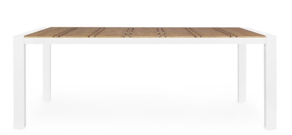 ELIAS Tisch 198 x 100 x H74 cm weiß – Bild 3
