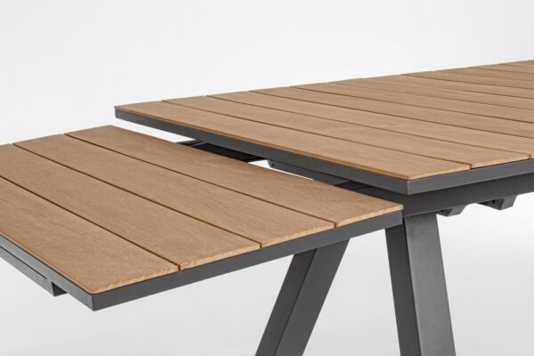 ELIAS Tisch 203 – 293 x 100 x H75 cm anthrazit – Bild 9