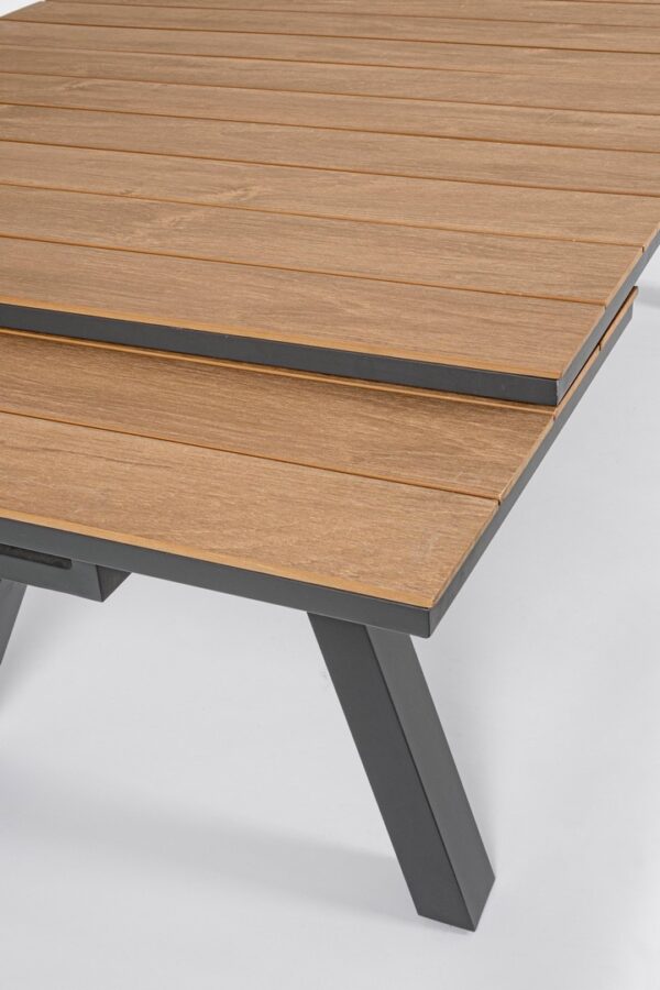 ELIAS Tisch 203 – 293 x 100 x H75 cm anthrazit – Bild 10