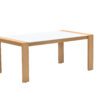 Austin Tisch 180 x 100 x H75 cm light teak look / centostone milano beige