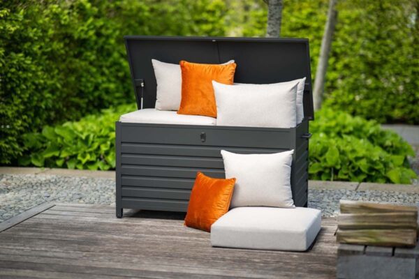 Cambridge Kissenbox 155 x 97 x H82.5 cm carbon black – Bild 3