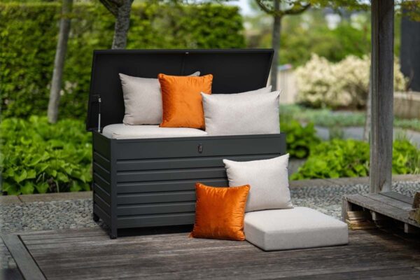 Cambridge Kissenbox 155 x 97 x H82.5 cm carbon black – Bild 4