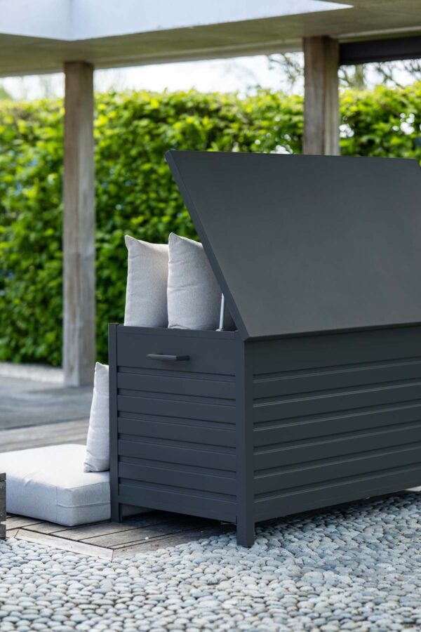 Cambridge Kissenbox 155 x 97 x H82.5 cm carbon black – Bild 5