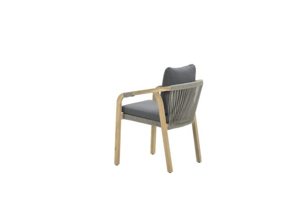 Santos Stuhl Akazie white wash / mystic grey – Bild 3