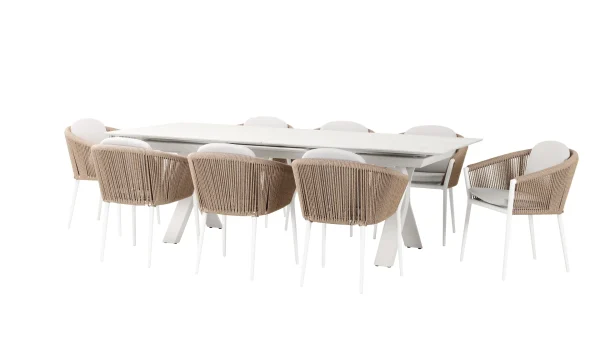 Carson Tisch ivory / Mamor 240-300 x 100 x H75 cm – Bild 3