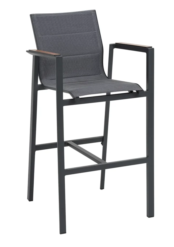 Denver Barhocker anthrazit / grau – Bild 2