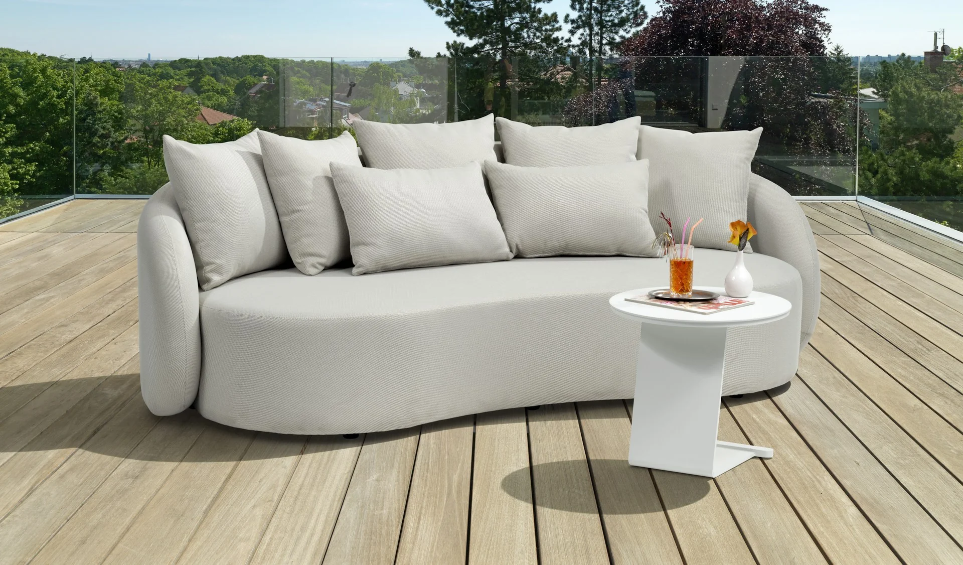 Luna Lounge creme – Bild 3
